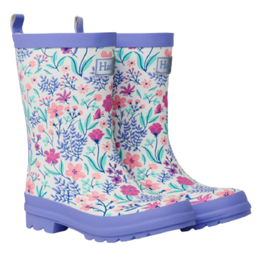 Wild Flowers Matte Rain Boots