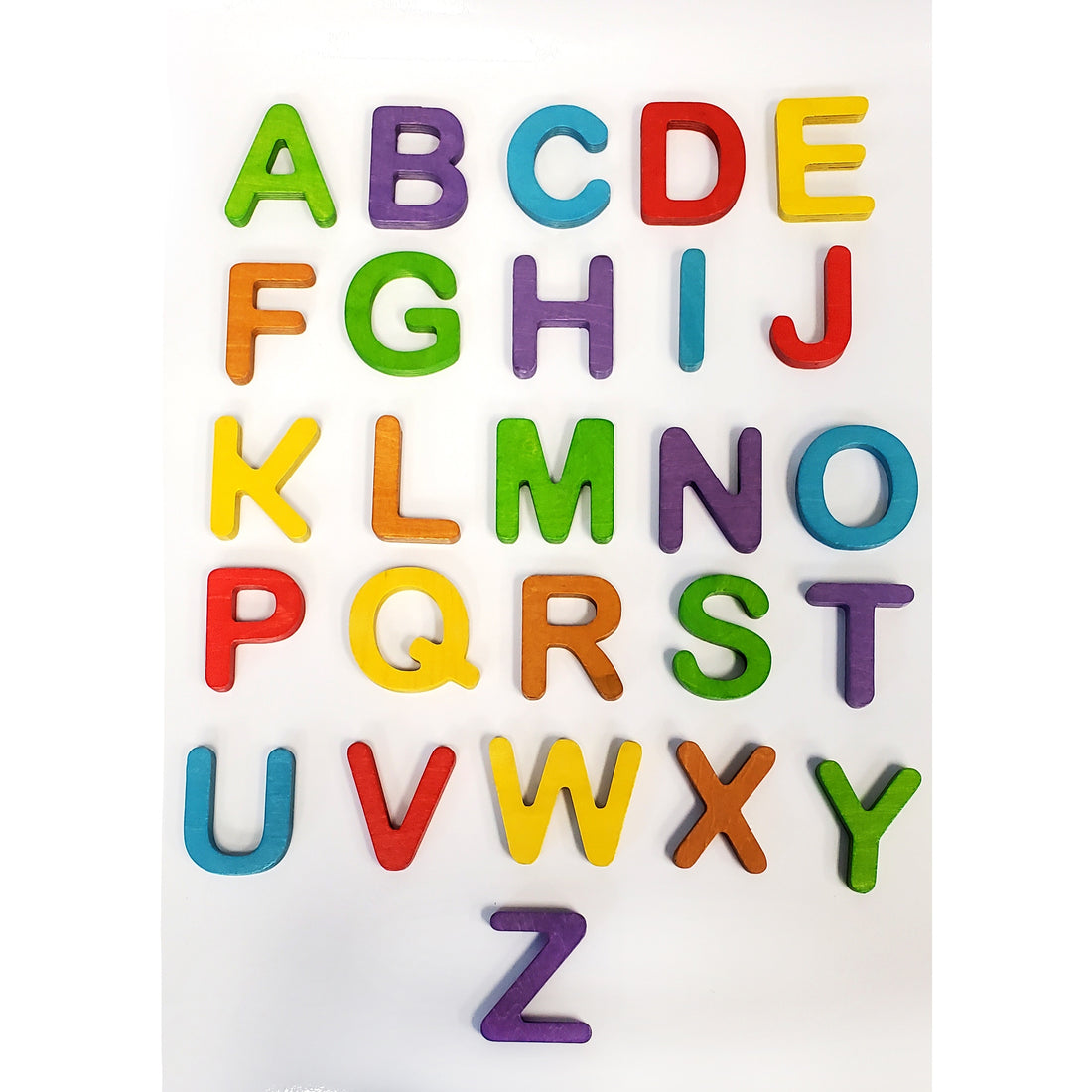 Jumbo 3" Wooden Letters A-Z in Carrying Bag Set/26