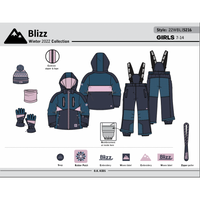 Blizz Snowsuit Set - Moroccan Blue