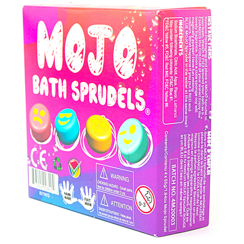 MOJO Bath Sprudel – Pack of 4