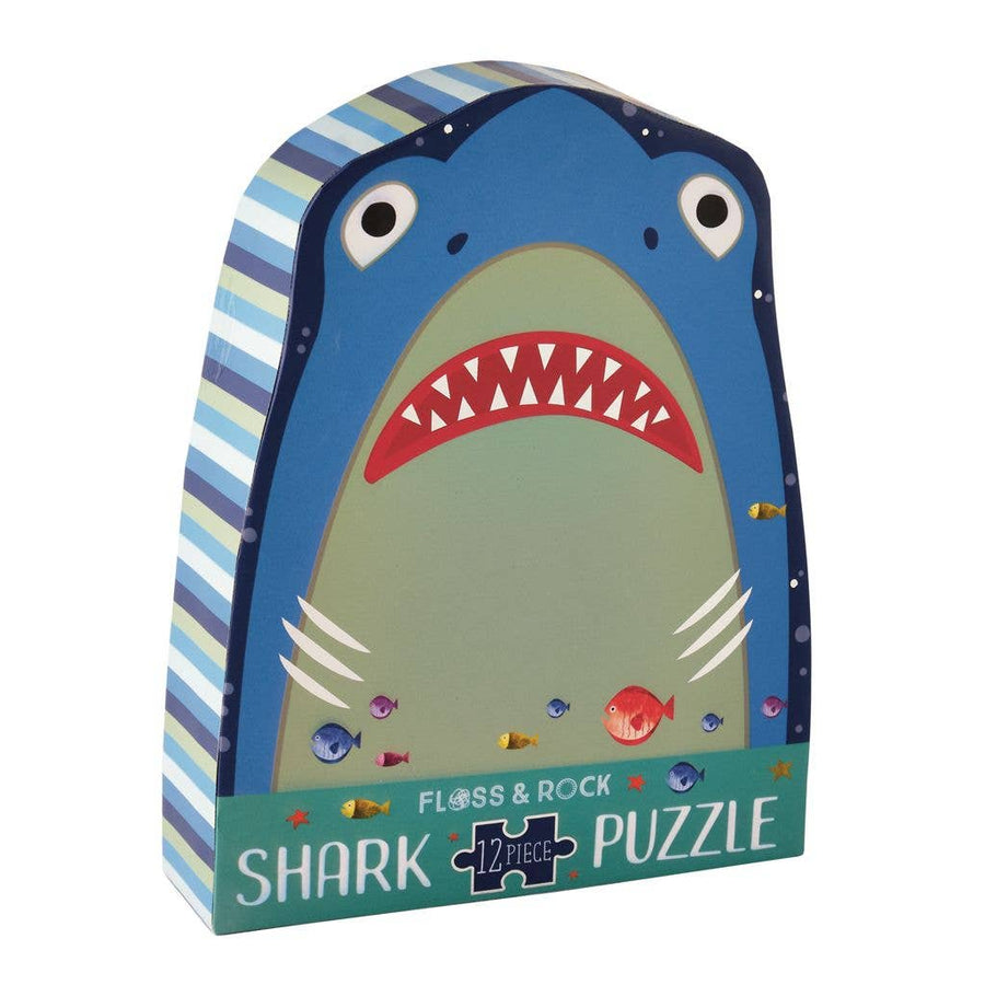 Shark 12pc Shaped Jigsaw with Shaped Box