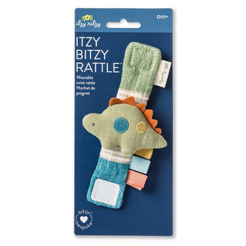 Itzy Bitzy Rattle™ Baby Wrist Rattle | Dino