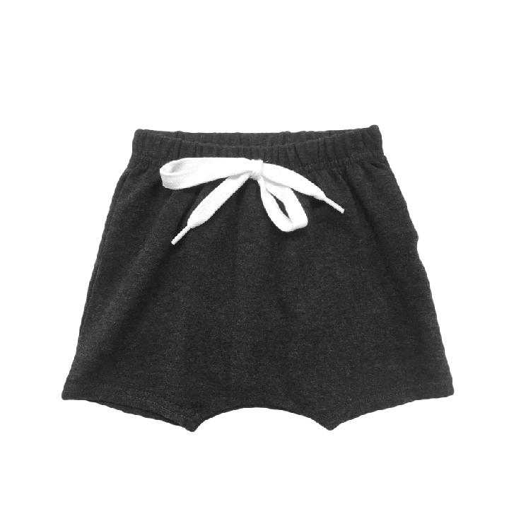Charcoal Harem Shorts