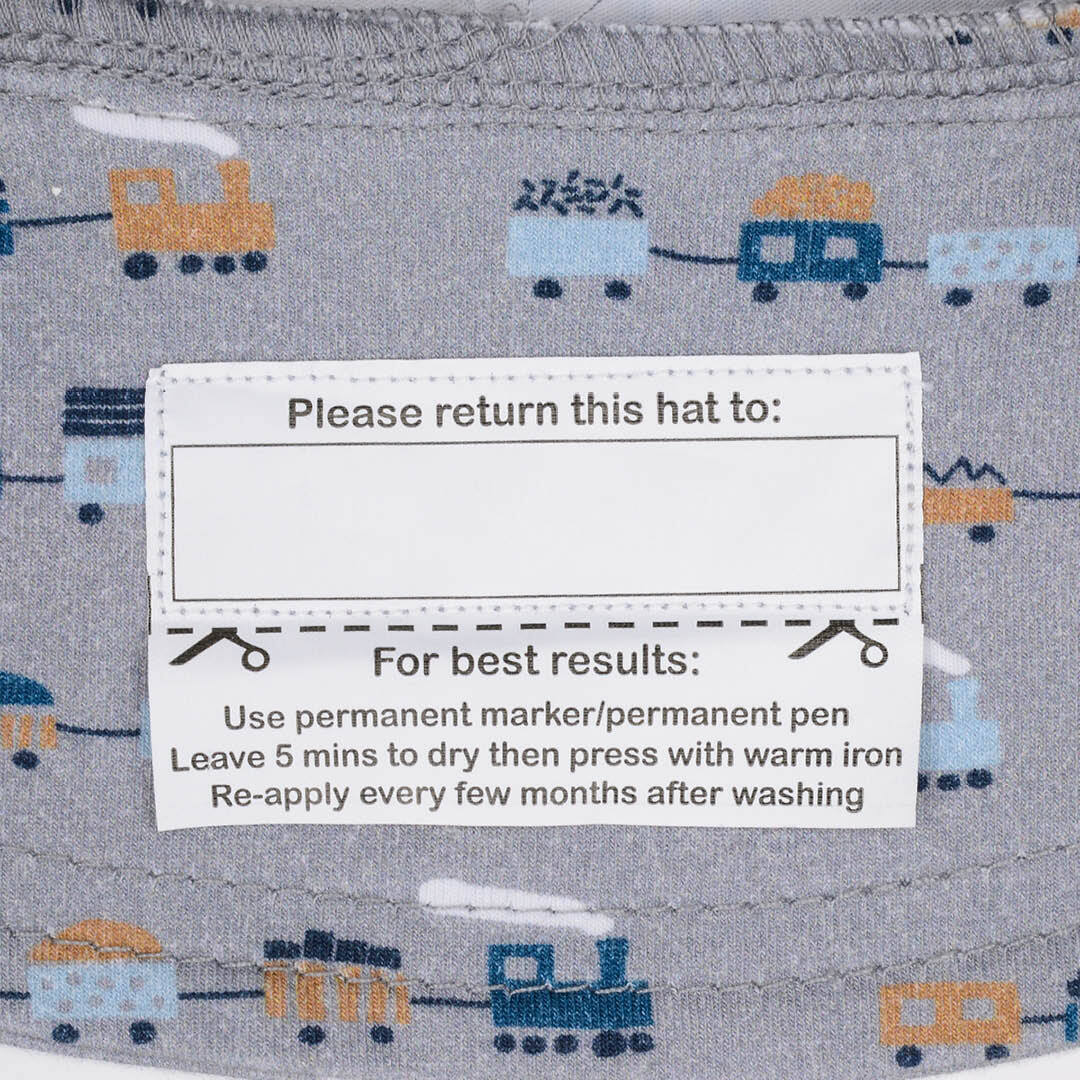 Toddler Bucket Hat 'Trains' Print