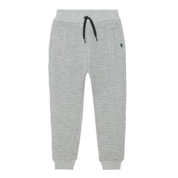 Quilted Sweatpants Light Grey Mix