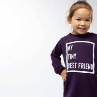 Best Friend Lite Sweatshirt - Plum