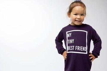 Best Friend Lite Sweatshirt - Plum