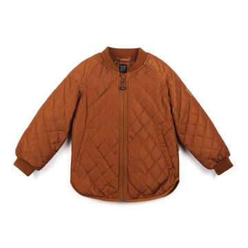 Quilted Jacket, Brown