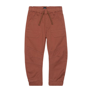 Twill Jogger Pant, Rusty Brown