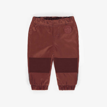 RUST NYLON PANTS, BABY