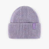 LAVENDER KNITTED TOQUE, CHILD
