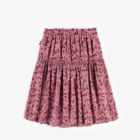 PINK SKIRT WITH FLORAL PATTERN, CHILD