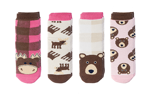 Cabin Socks - Moose | Brown Bear