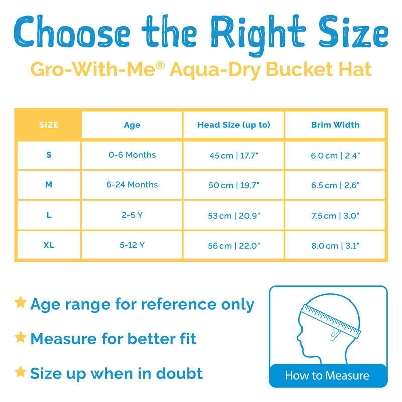 Aqua-Dry Bucket Sun Hat | Dinoland