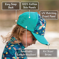 Kids’ UV-Matching Xplorer Cap | Dinoland