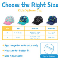 Kids’ UV-Matching Xplorer Cap | Dinoland