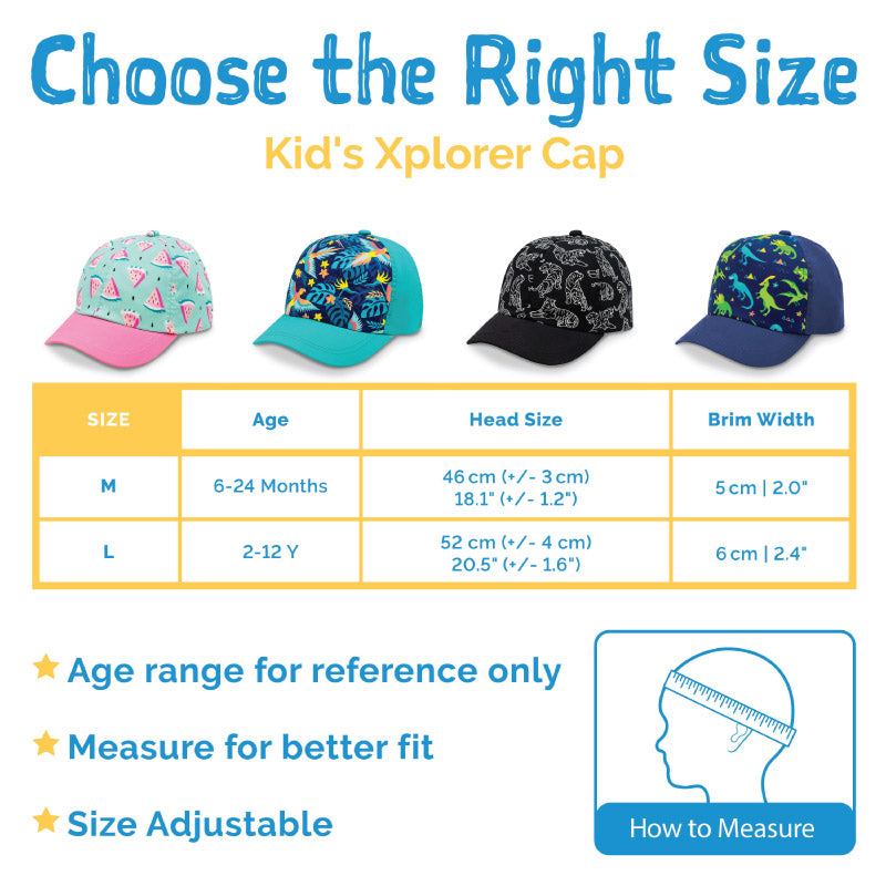 Kids’ UV-Matching Xplorer Cap | Diving Cats