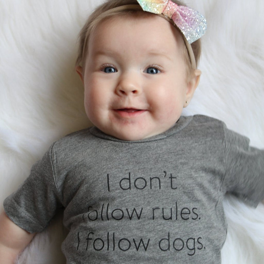 I Don't Follow Rules. I Follow Dogs Tee