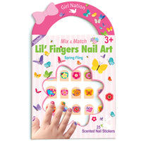 Lil' Fingers Nail Art- Spring Fling
