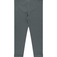 Rib Leggings Steel