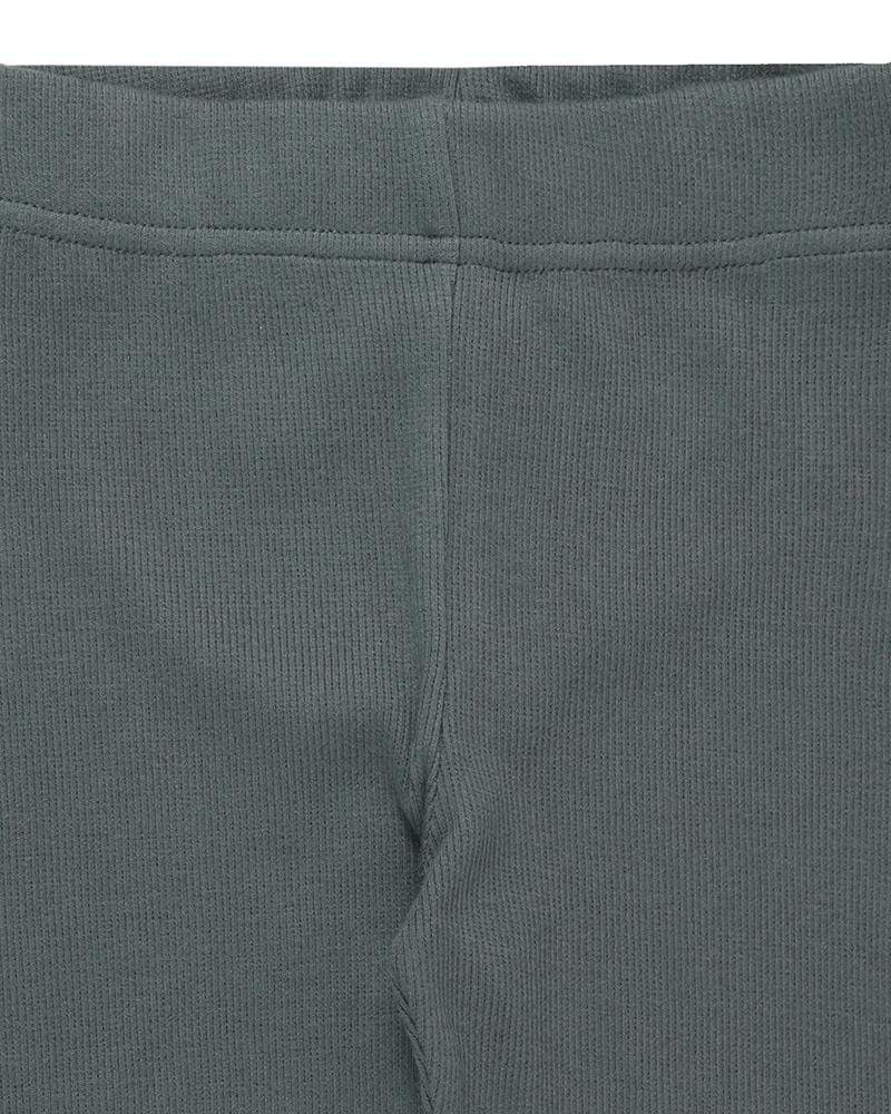 Rib Leggings Steel