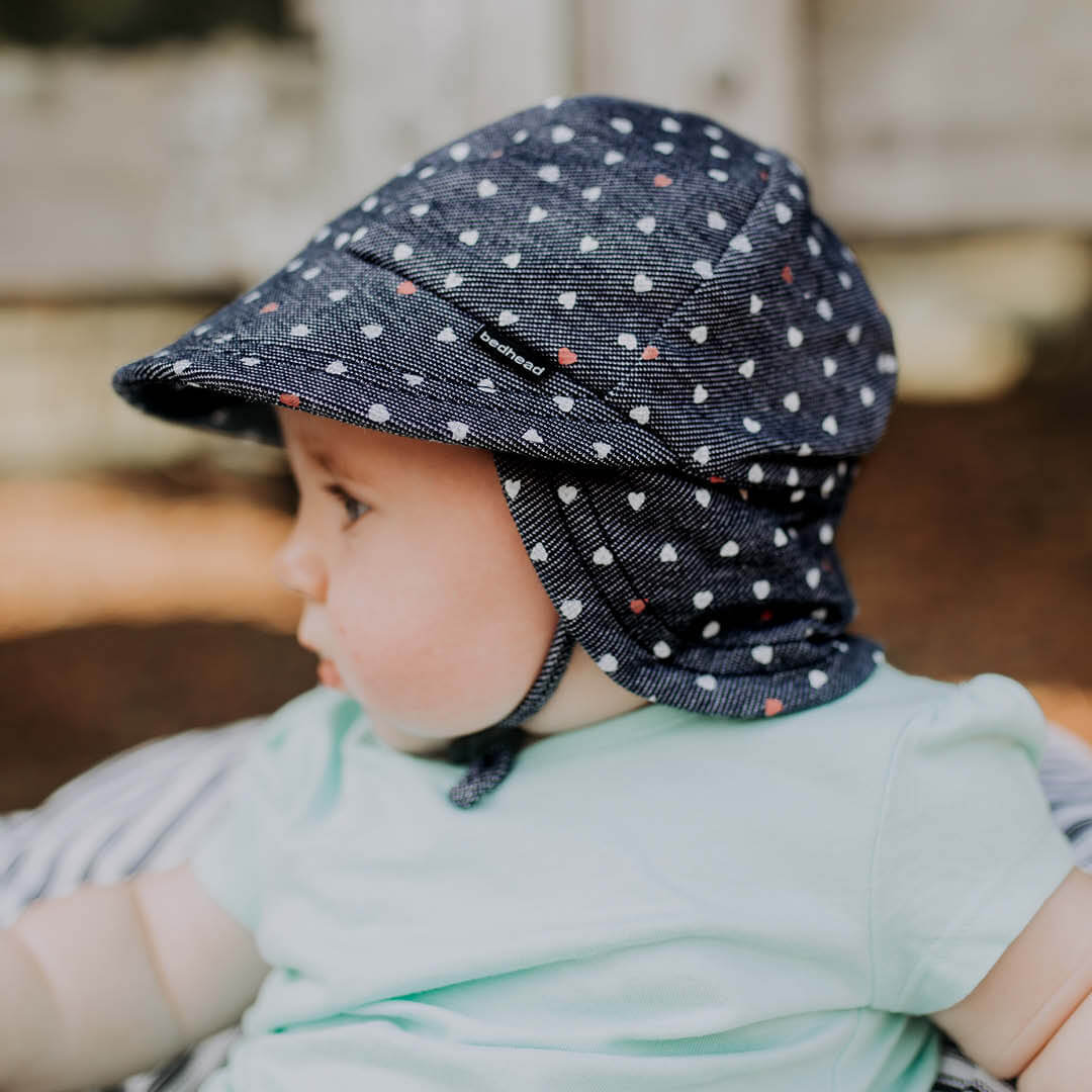 Legionnaire Flap Hat - Hearts