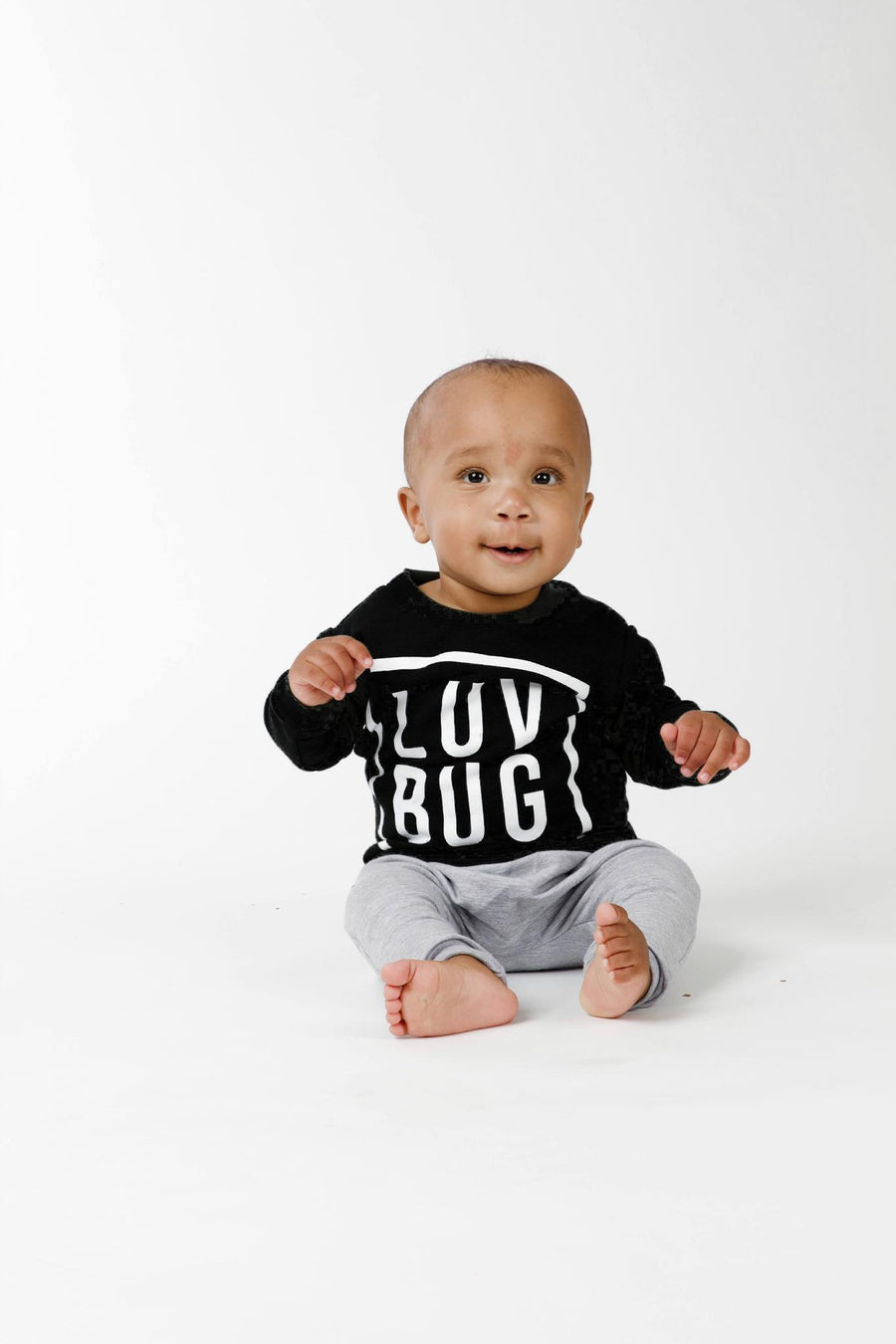Luv Bug Sweatshirt - Black