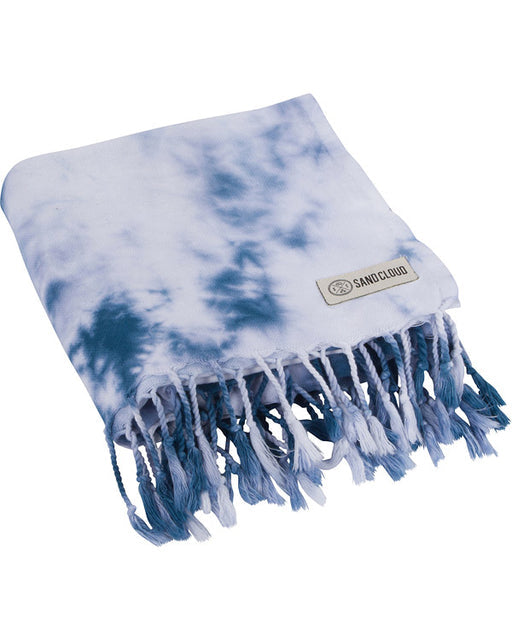 Sand Cloud Beach Towel - Navy Acid Wash Tie Dye