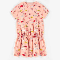 PINK AND YELLOW SWIM DRESS