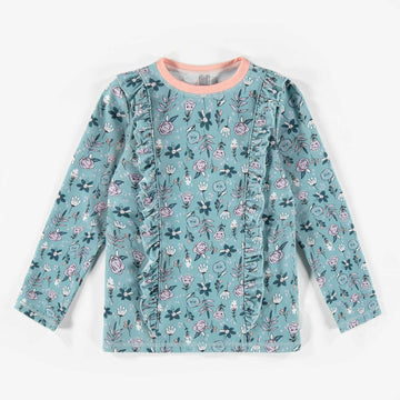 BLUE SWIM LONG-SLEEVE T-SHIRT, GIRL