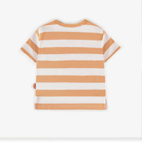 STRIPED T-SHIRT WITH ILLUSTRATION, BABY