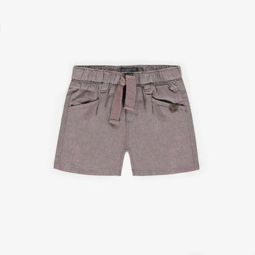 RELAXED FIT LINEN SHORTS, BABY