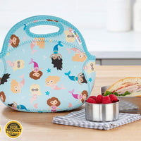 Small Machine Washable Lunch Bag - Mermaids