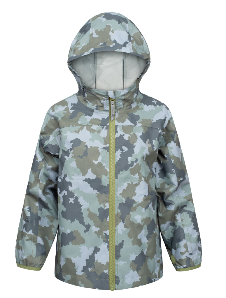10K Packaway Rainshell - Camo | Waterproof Windproof Eco