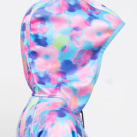 All-Weather Hoodie - Electric Floral | Waterproof Windproof Eco