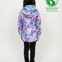 All-Weather Hoodie - Electric Floral | Waterproof Windproof Eco