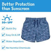 Sun & Splash UV Swim Shorts | Shark