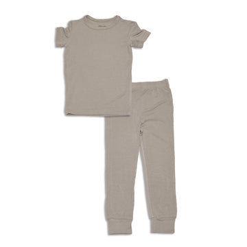 Bamboo Short Sleeve 2 pc Pajama Set (Porpoise)