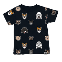 Kawaii Dogs Allover Print T-Shirt