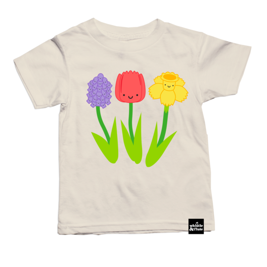 Kawaii Spring Flowers T-Shirt