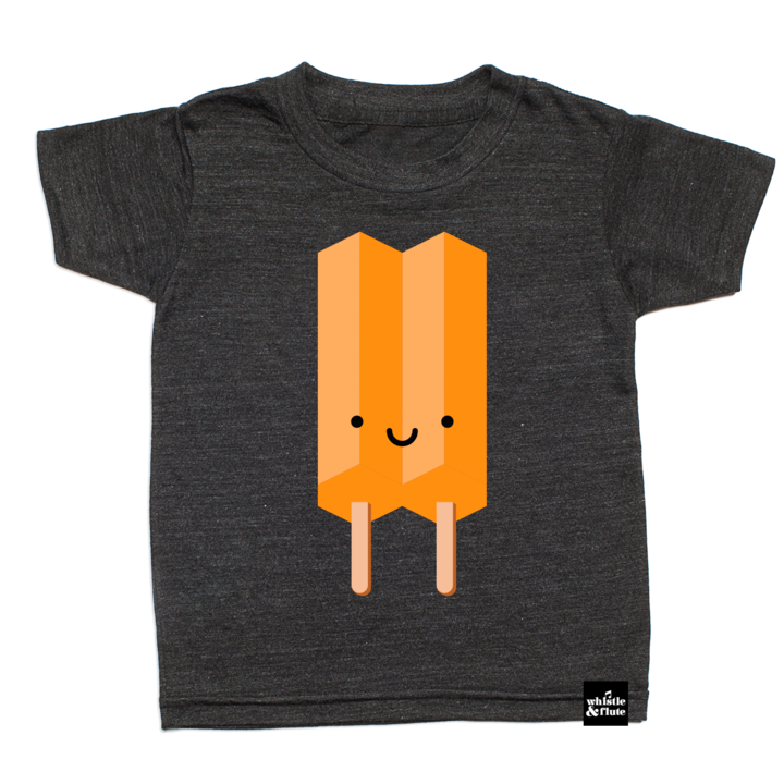 Kawaii Ice Pop T-Shirt - Orange