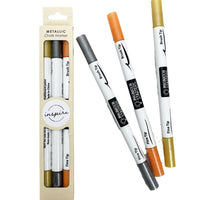 Inspire Metallic Chalk Marker Set 3