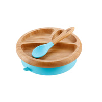 Avanchy Bamboo Suction Baby Plate & Spoon
