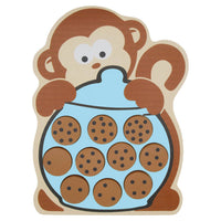 Cookie Counting Monkey Puzzle - Sign Language Puzzle