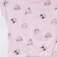 Be Yourself Pink Short Sleeve T-Shirt, Child