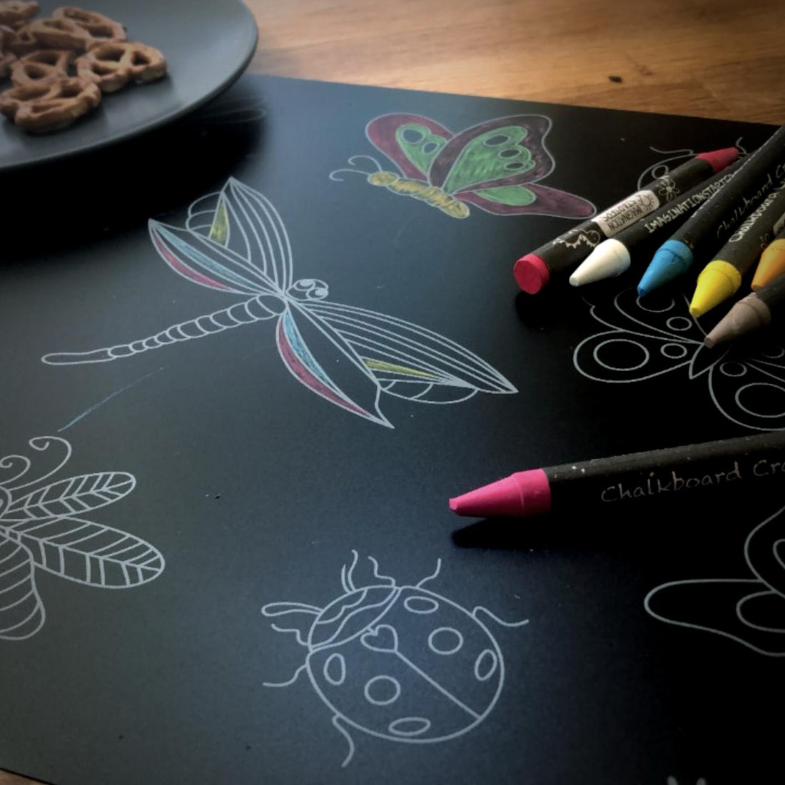 Chalkboard Butterfly Placemat