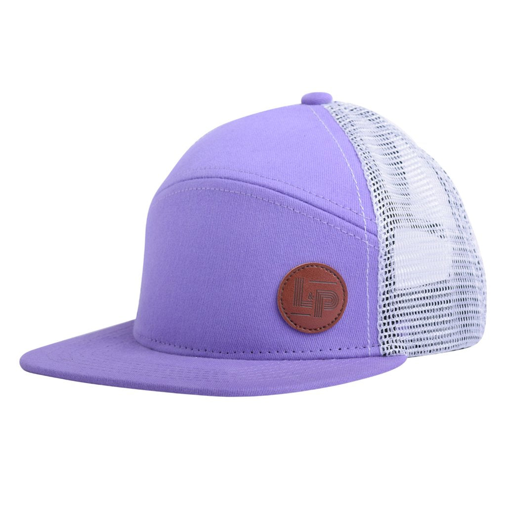 Snapback Cap (Orleans Purple/White)