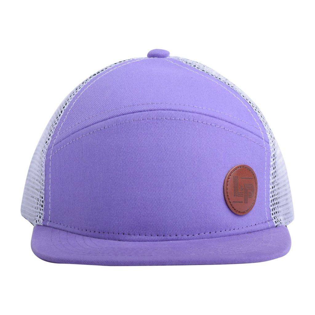 Snapback Cap (Orleans Purple/White)