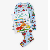 Cars and Trucks and Things that Go Book and Pajama Set