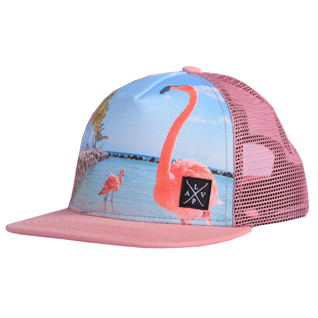 Snapback cap (Flamingo)